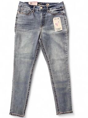 NWT Seven7 Women's Skinny Jeans in Light Blue Wash